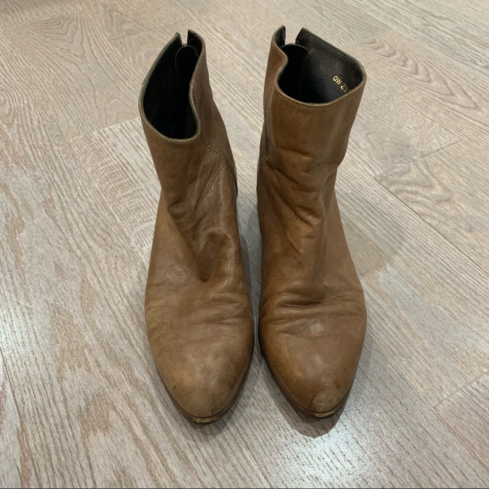 Stuart Weitzman Light Brown Booties
